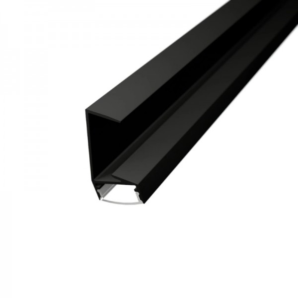 179308 LP SHELF alu LED profil črn brez pokrova