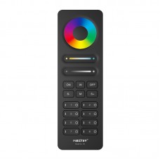 LED daljinski upravljalnik z nosilcem RGB + CCT C8 8 con črn