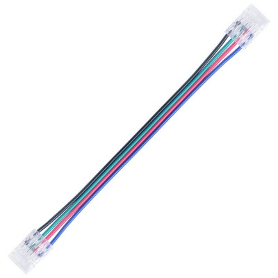 Konektor za LED trak 10mm RGB SMD veznik s kablom 15cm max 24V/3,5A