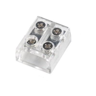 Konektor za kabel in LED trak 8mm SMD/COB vijačni priklop "trak-kabel" max 24V/6A 