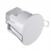 Senzor gibanja vgradni MW 360° 1200W 6m IP54/20  _x000D_
PRESENSOR-O-WR-W PT fi63/76mm bel