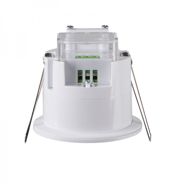 Senzor gibanja vgradni MW 360° 1200W 6m IP54/20  _x000D_
PRESENSOR-O-WR-W PT fi63/76mm bel