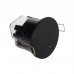 Senzor gibanja vgradni MW 360° 1200W 6m IP54/20 PRESENSOR-O-WR-B PT fi63/76mm črn