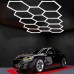 Svetilka LED Hexagon set 14HEXS 456W 54720lm 6000K s priborom