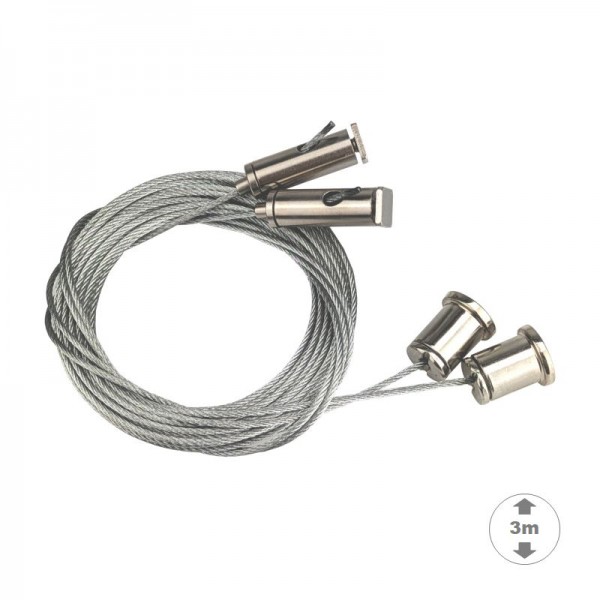 Obešalo univerzalno enojno ROPE SP 300cm