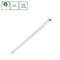 Svetilka LED linijska/viseča ALLDAY BASIC 20/30/40W 5000 lm* (360°) CCT 230V IP20 1203mm bela 