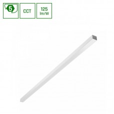 Svetilka LED linijska/viseča ALLDAY BASIC 20/30/40W 5000 lm* (360°) CCT 230V IP20 1203mm bela 