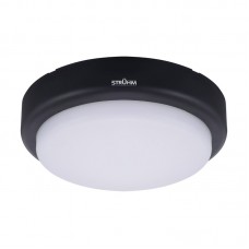 Svetilka stropna LED MARINA 8/12/18W DO 2200 lm CCT IP65 ČRNA
