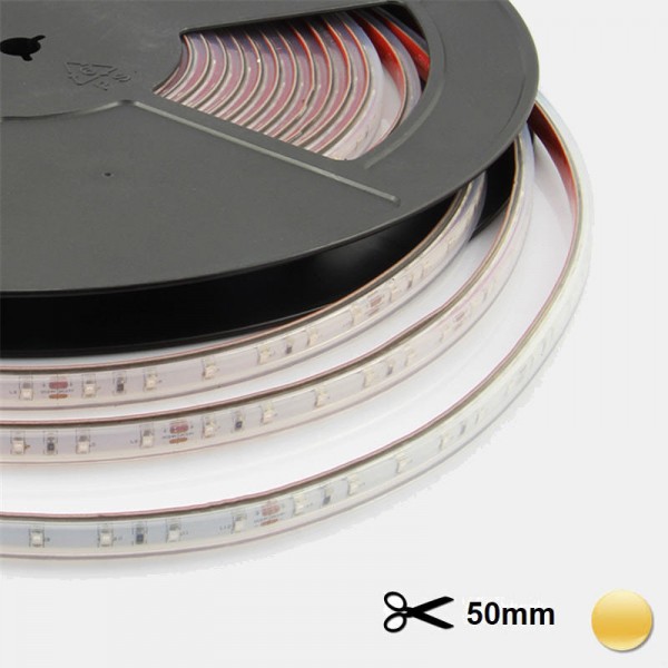 LED trak 24V SMD 9,6W/m 3000K 12mm IP68 10m/rola 120 LED/m