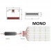 LED strip distributor MONO 1/9 25A