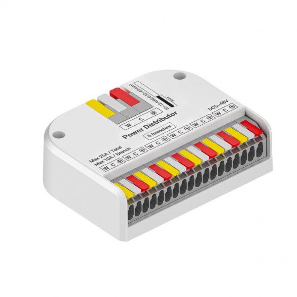 LED strip distributor CCT 1/6 25A