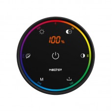LED daljinski upravljalnik K6 2,4G RGB+CCT 4 cone črn