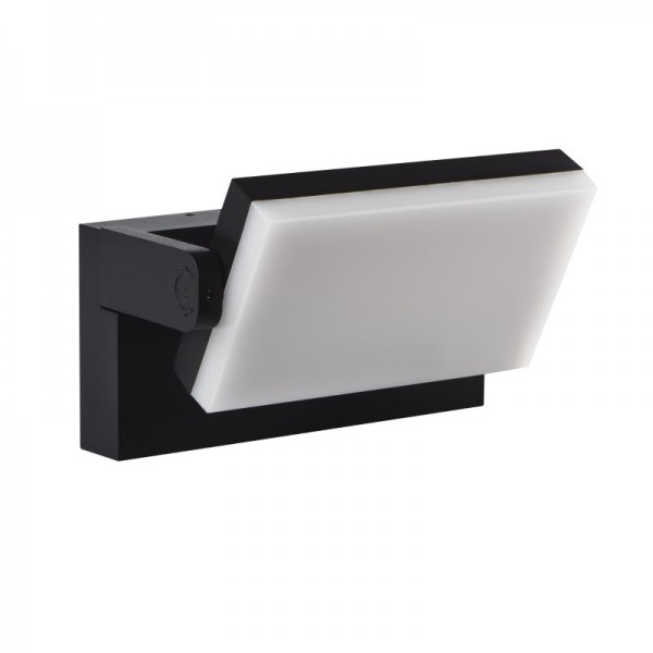 Svetilka stenska XERTO EL 20W B 1800lmCCT 3000-6500K IP65 črna