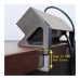Pohištvena vtičnica namizna DESK BOX brušeno jeklo 3xŠUKO 2 x USB PD A+C kabel 1,8m