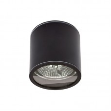Svetilka stropna LED ready CHLOE AR111 GU10 IP44 okrogla fiksna črna