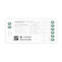 LED kontroler SMZ5 5in1 MATTER - OVER THREAD + 2,4G 12A 6A CH