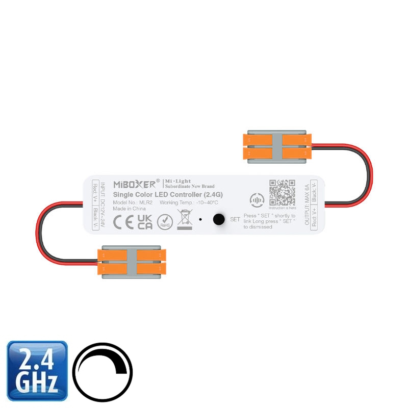LED krmilnik 1v1 12-24V 6A mini DIMM MLR2 RF 2,4GHz hitre sponke