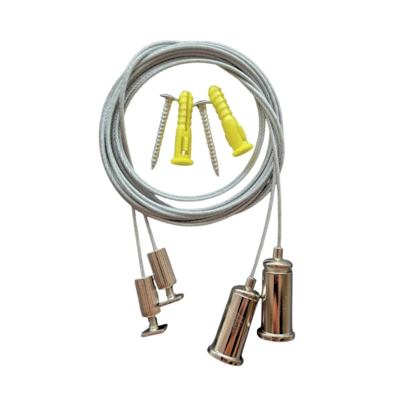 4960 LP - obešalo krom LP za alu led profil