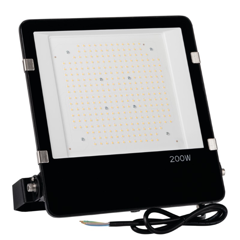 LED reflektor FL AGOR PRO 200W 28000lm 4000K IP65 črn