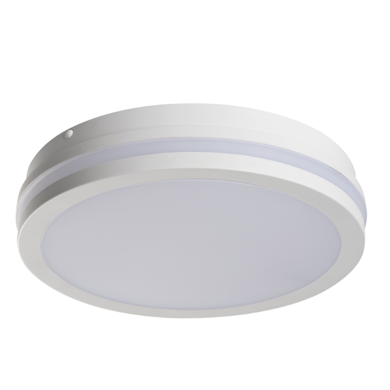 Svetilka stropna s senzorjem LED BENO CCT 24-30W 3000/3500/4000K 3230/3530/3460lm okrogla bela IP65