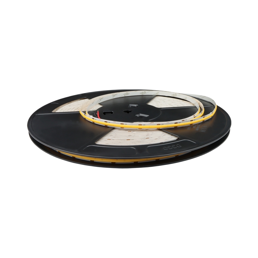 LED trak COB 25m 12V 12,8W/m 1180lm 3000K IP20 DL PREMIUM 8mm/25mm CRI>90 (0,5m=6,4W/590lm)