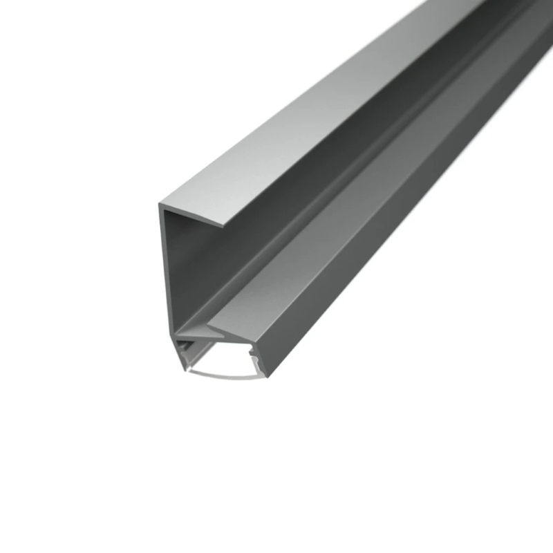 179308 LP SHELF alu LED profil alu brez pokrova