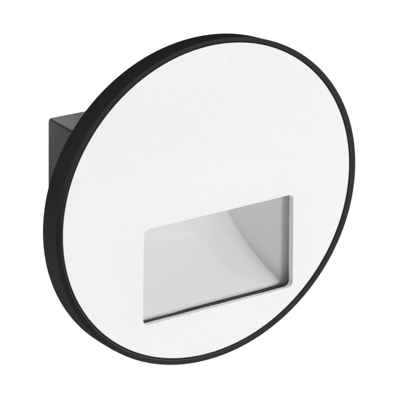 Svetilka stenska vgradna stopniščna WEKTOR LED C 1,2W bela CCT