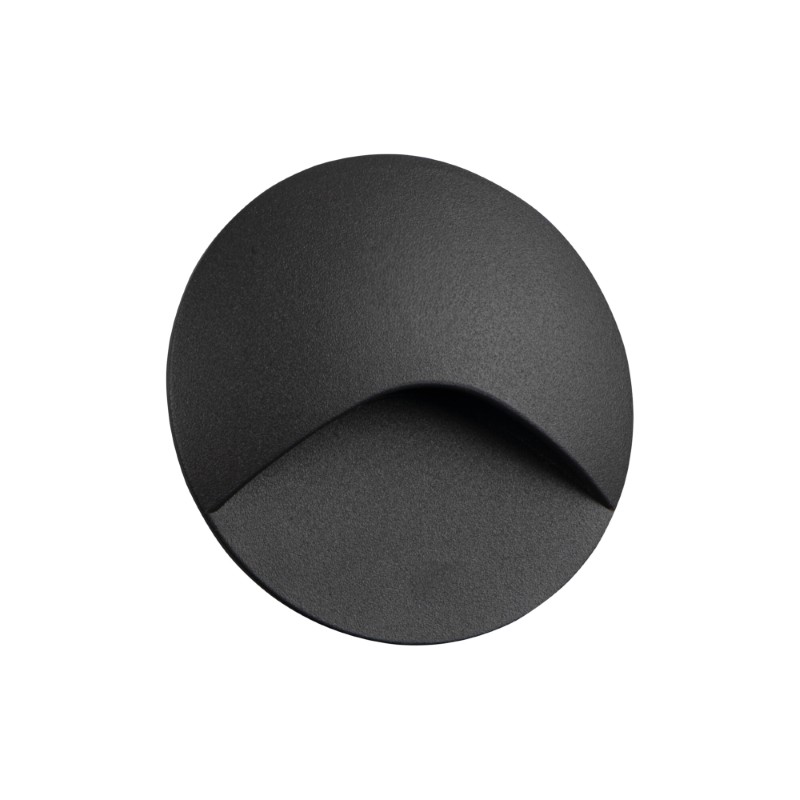 Svetilka stenska vgradna EXIN LED O GR-WW 2,5W 50lm IP65 3000K 220-240V antracit