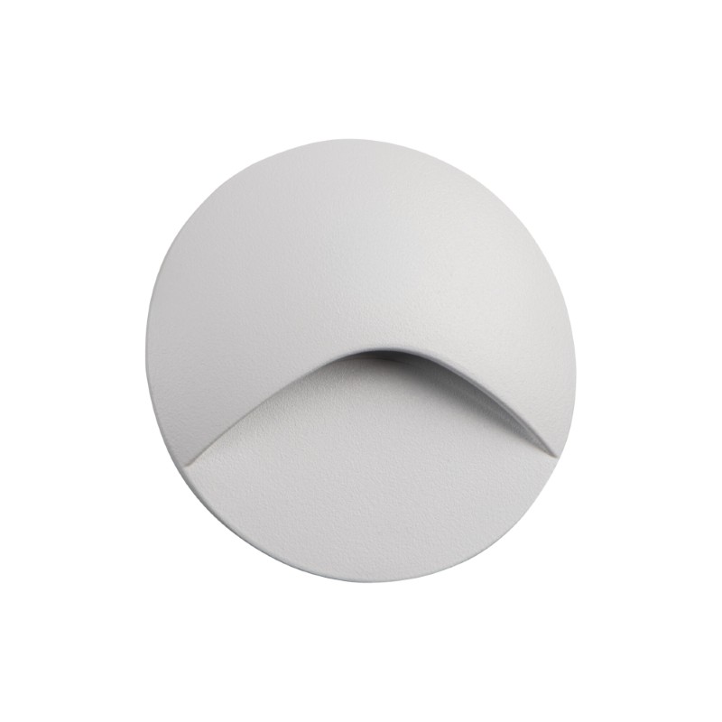 Svetilka stenska vgradna EXIN LED O W-WW 2,5W 50lm IP65 3000K 220-240V bela