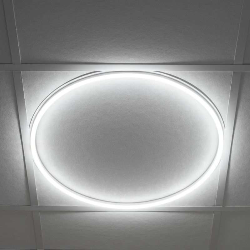 LED panel 40W 3500lm 4000K AVAR O FRAME 595x595mm okrogel